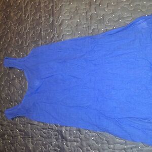 D-Signed blue dress size s
